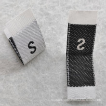 Custom Cotton Size Woven Label for Garment